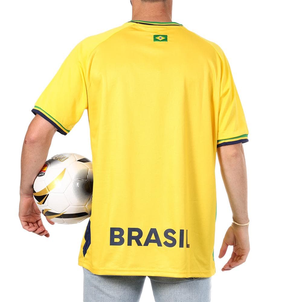 Brésil Maillot Supporter Jaune Mixte Sport Zone 2