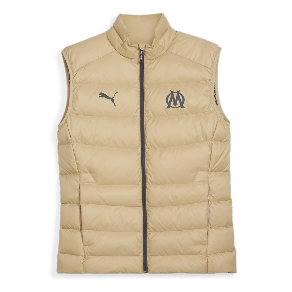 OM Doudoune sans manche Beige Homme Puma Down 1