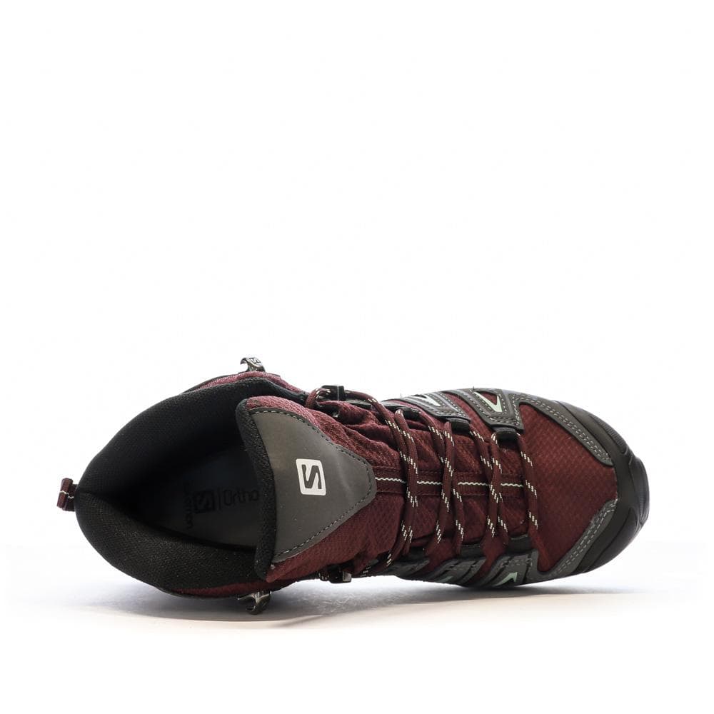 Chaussures de Randonnée Gris/Bordeaux Femme Salomon X Ultra Pi 4