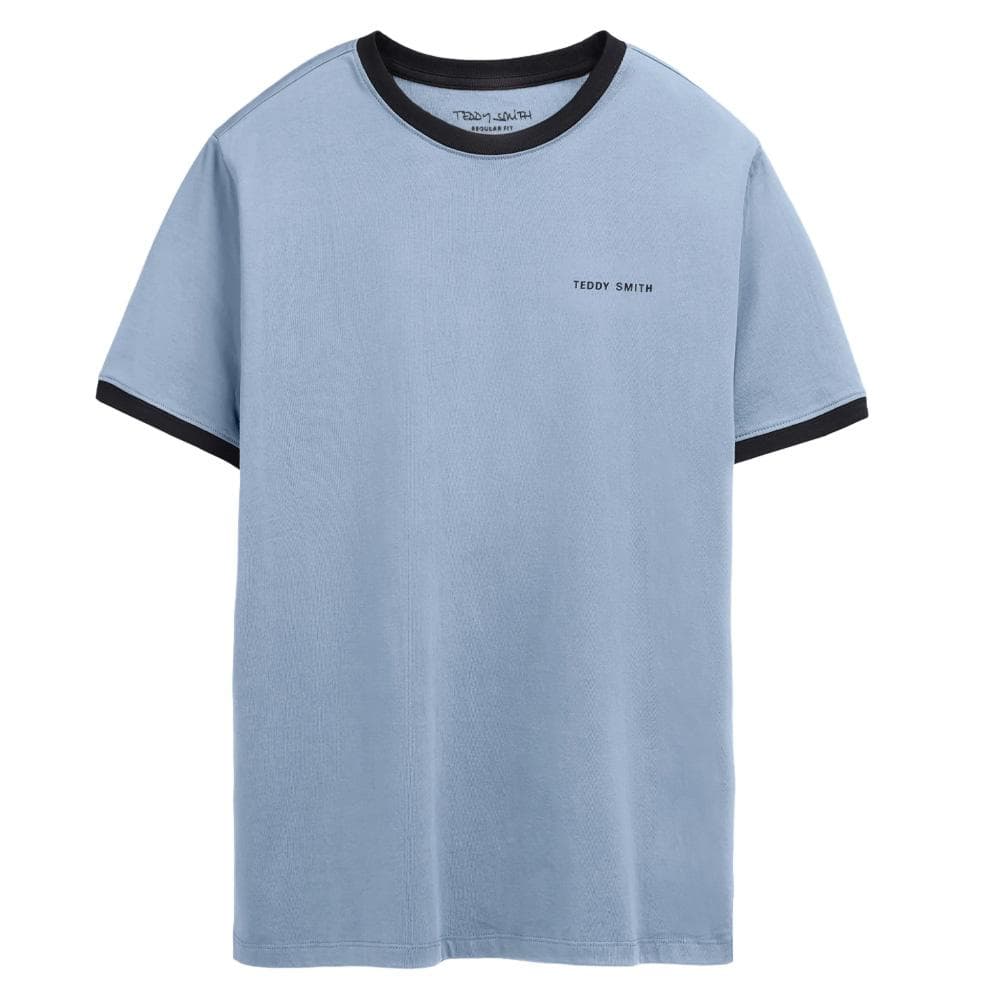 T-shirt Bleu/Marine Garçon Teddy Smith 61007493D 1