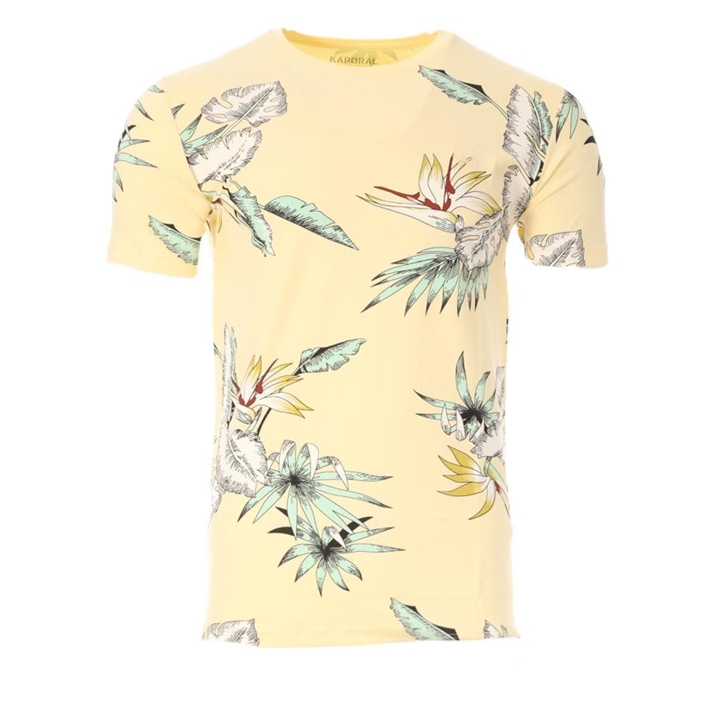T-Shirt Jaune Homme Kaporal BIRDY 1