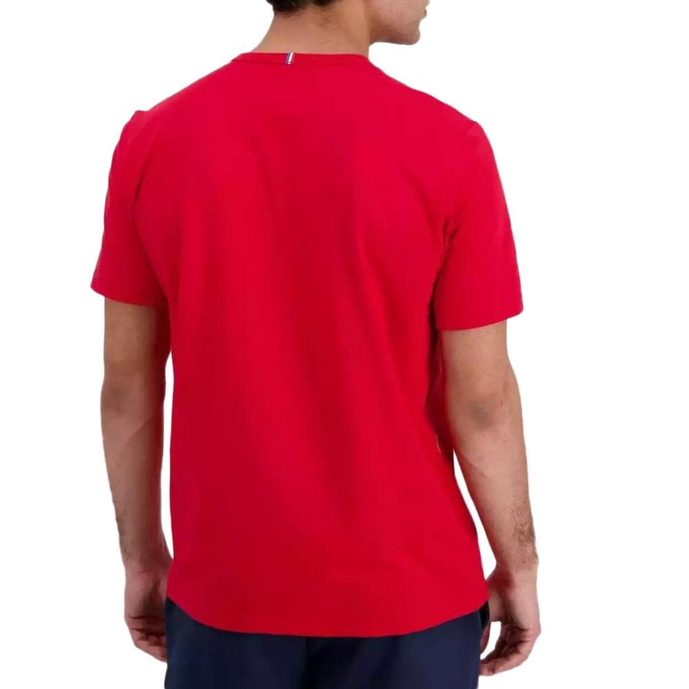 T-shirt Rouge Homme Le Coq Sportif Ess Tee Ss N°1 2