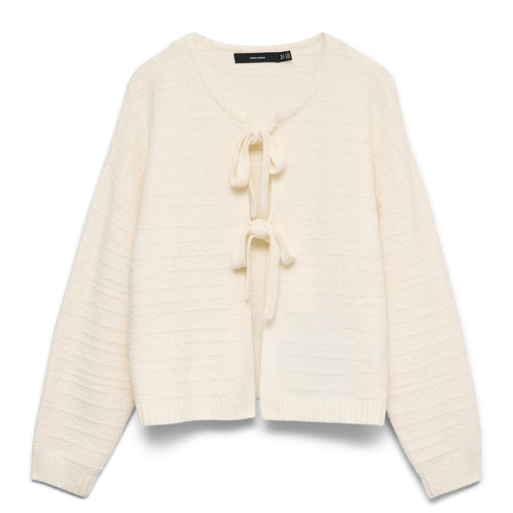Gilet Ecru Femme Vero Moda Boom Structure 3