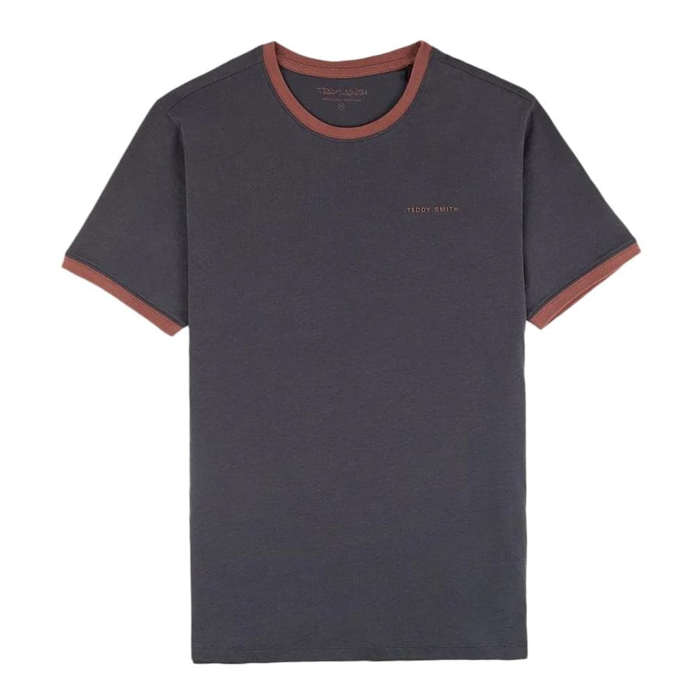 T-shirt Gris anthracite Homme Teddy Smith 2R 1