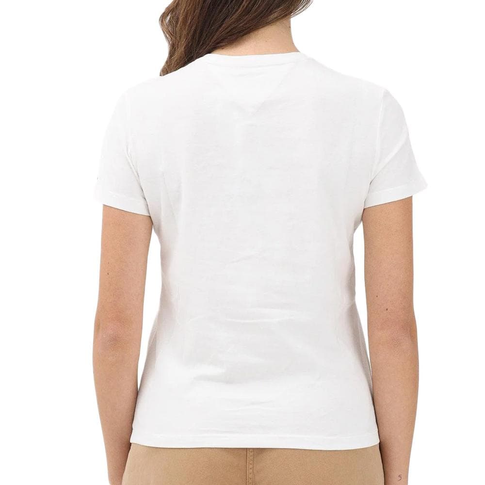 T-shirt Blanc Femme Tommy Hilfiger Tjw Reg Essential Lo 2