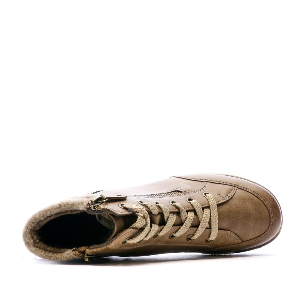 Baskets montantes Marron Femme Relife Jestor 4