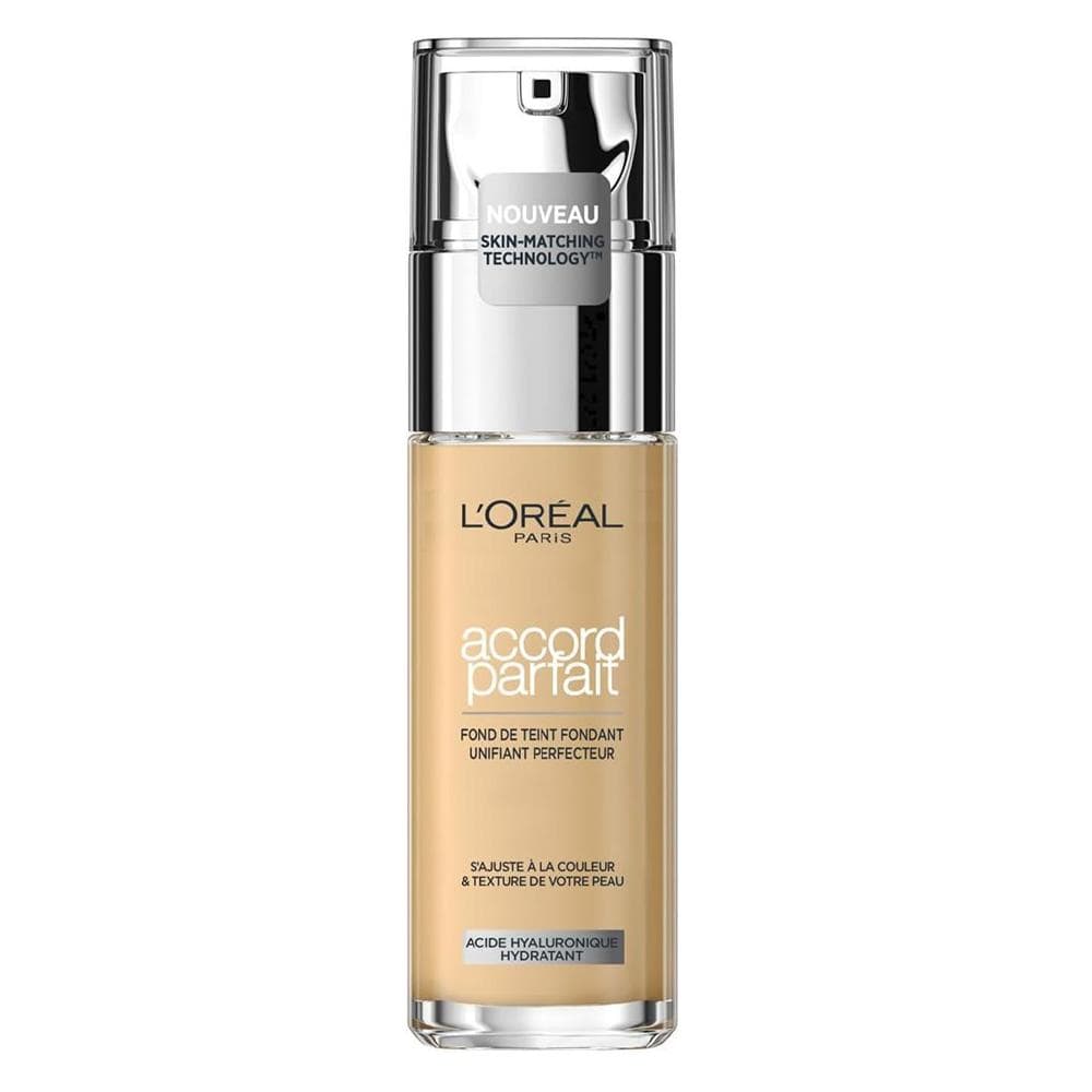 Fond de teint Accord Parfait L'Oréal Paris Sous ton Doré 1