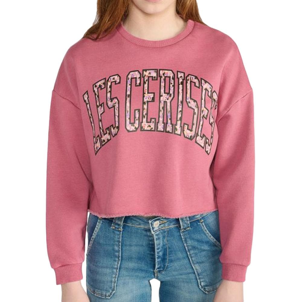 Sweat Rose Fille Le Temps Des Cerises Filougi 1