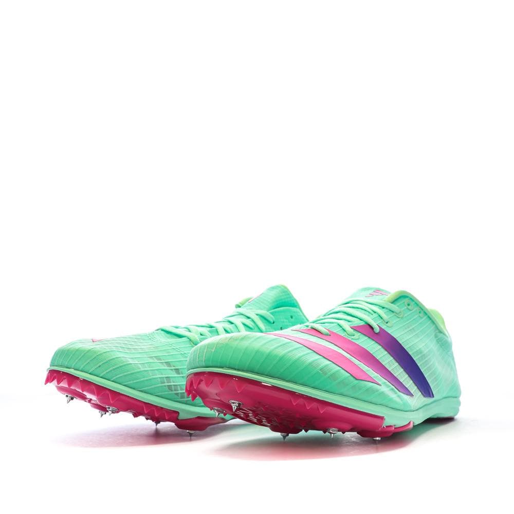 Chaussures d'Athlétisme Vertes Homme Adidas Distancestar 6