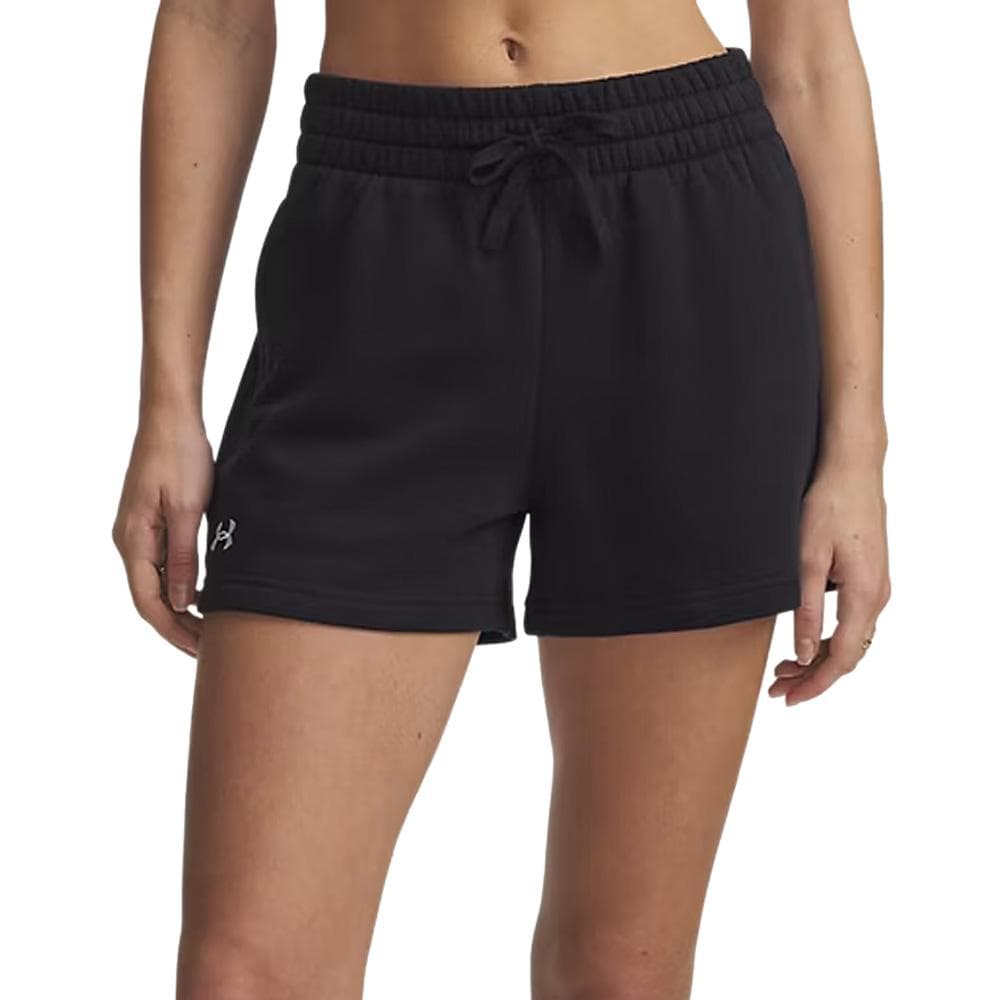 Short Noir Femme Under Armour Rival Fleece 1