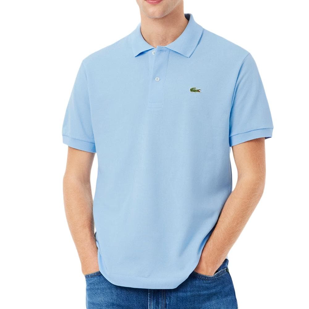 Polo Bleu Clair Homme Lacoste Original 1