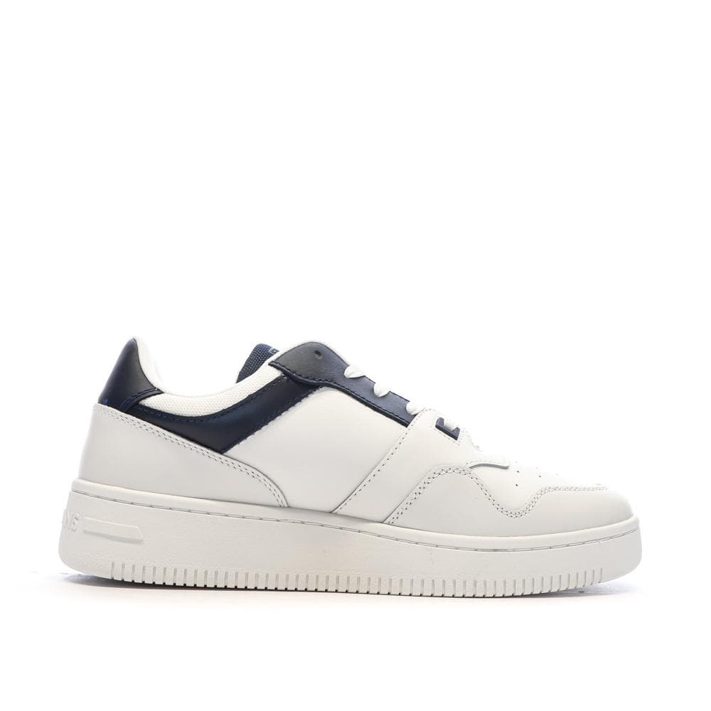 Baskets Blanches/Marine Homme Tommy Hilfiger Retro 2