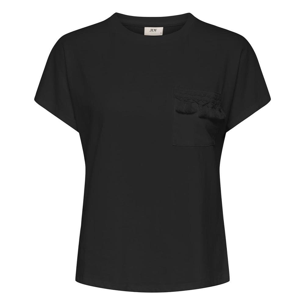 T-Shirt Noir Femme JDY Ilse Pocket 1