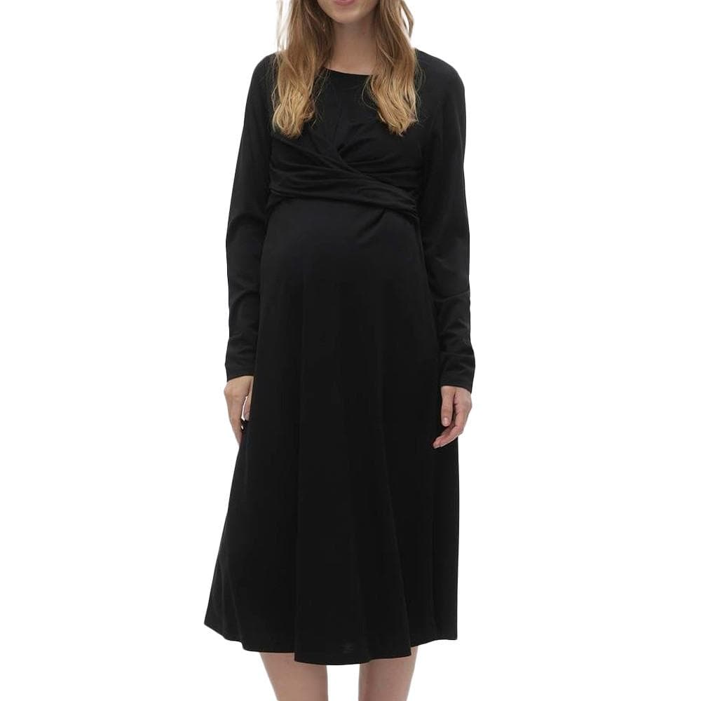 Robe Noire Femme Mamalicious Bea 1