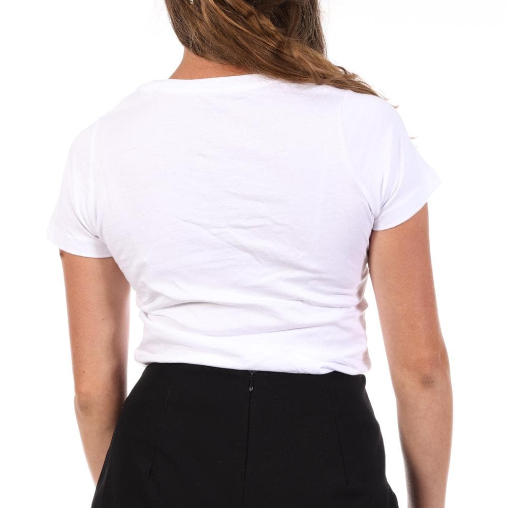 T-Shirt Blanc Femme Pepe jeans PL5000200 2