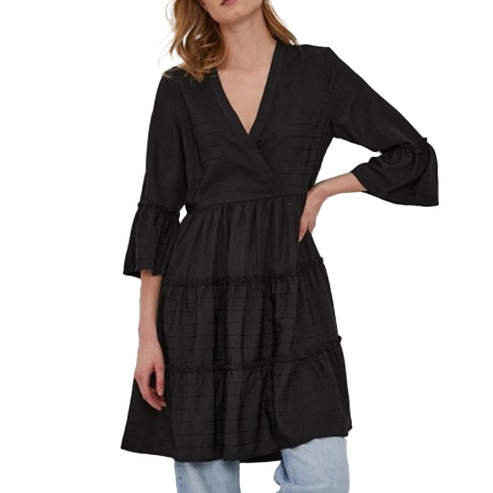 Robe Noire Femme Vila Vietna 1