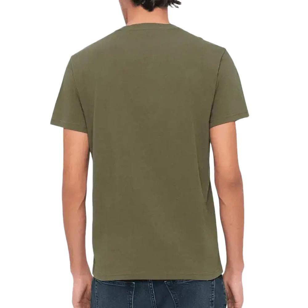 T-shirt Kaki Homme Tommy Hilfiger Tjm Slim Linear 2
