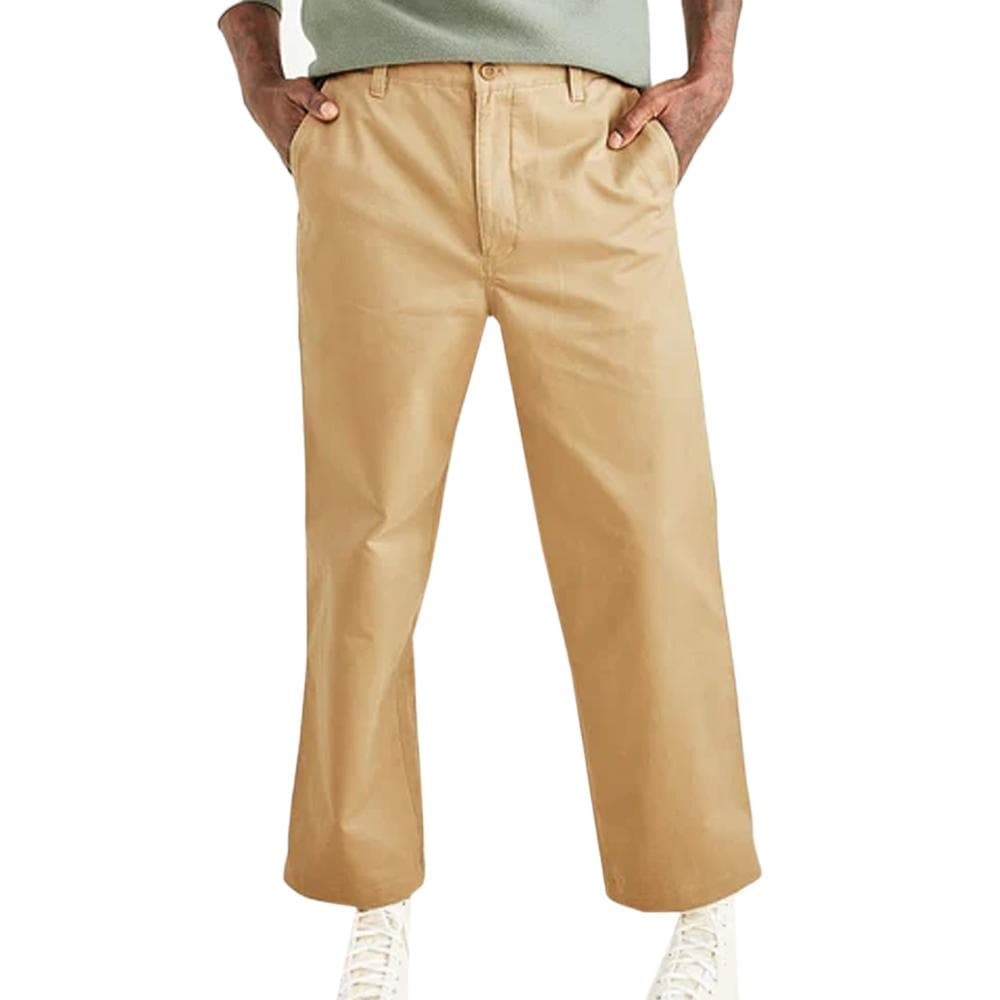 Pantalon Large Marron Homme Dockers Cropped 1