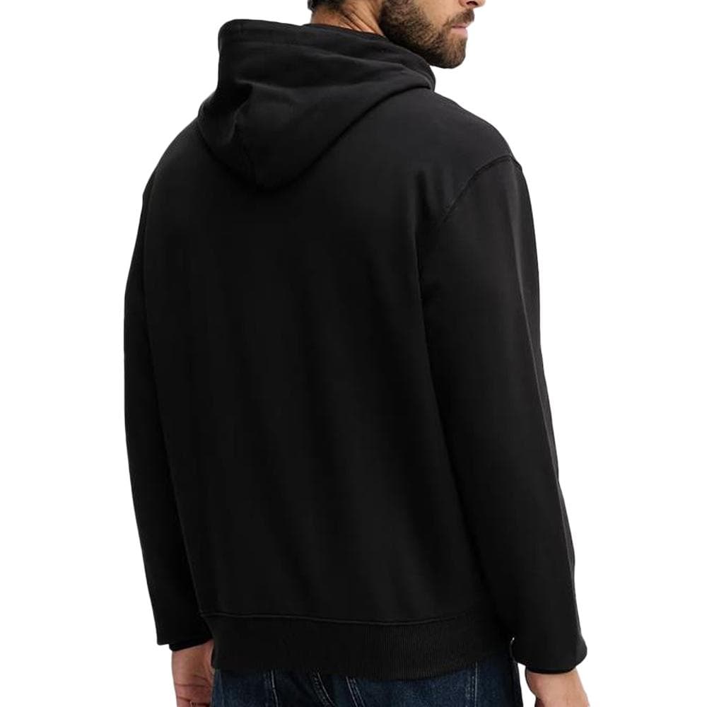 Sweat Zippé Noir Homme Calvin Klein Jeans Terry Monog 2