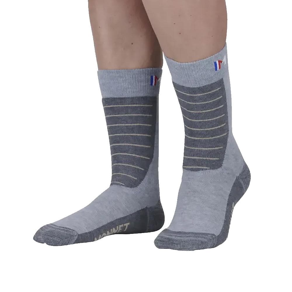X1 Paire de Chaussettes Gris Mixte Monnet Trek Perf 1