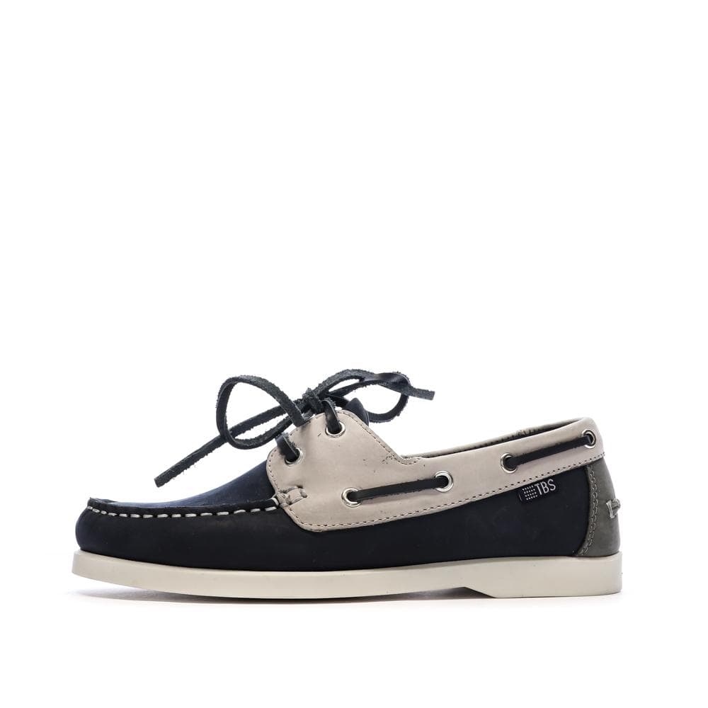 Chaussures bateau Marine Femme TBS Bateau Cow Nubuck London 1