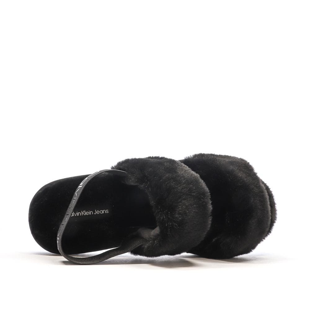 Claquettes Noires Femme Calvin Klein Jeans Home 6