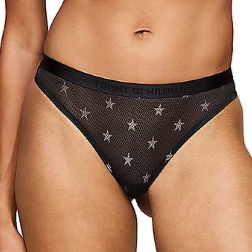 String Noir Femme Tommy Hilfiger Thong Black 1