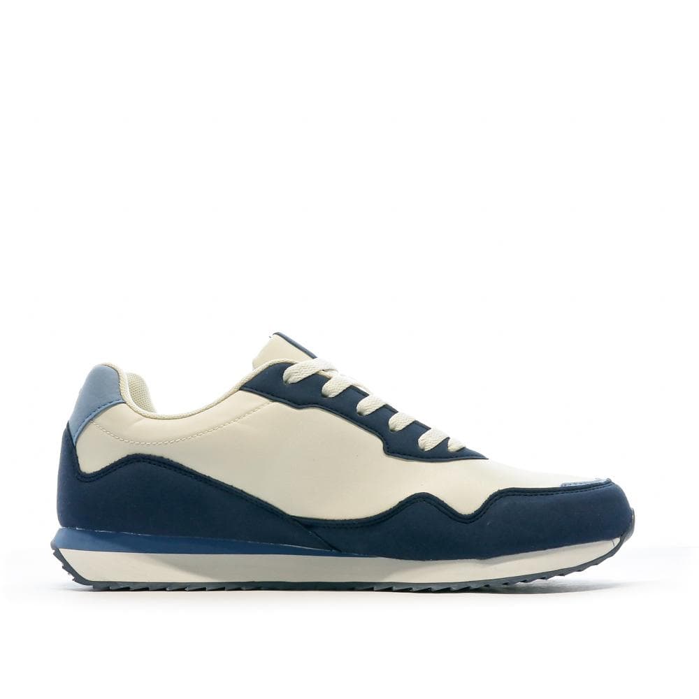Baskets Écru/Bleu Homme Lotto Twenty 2 2