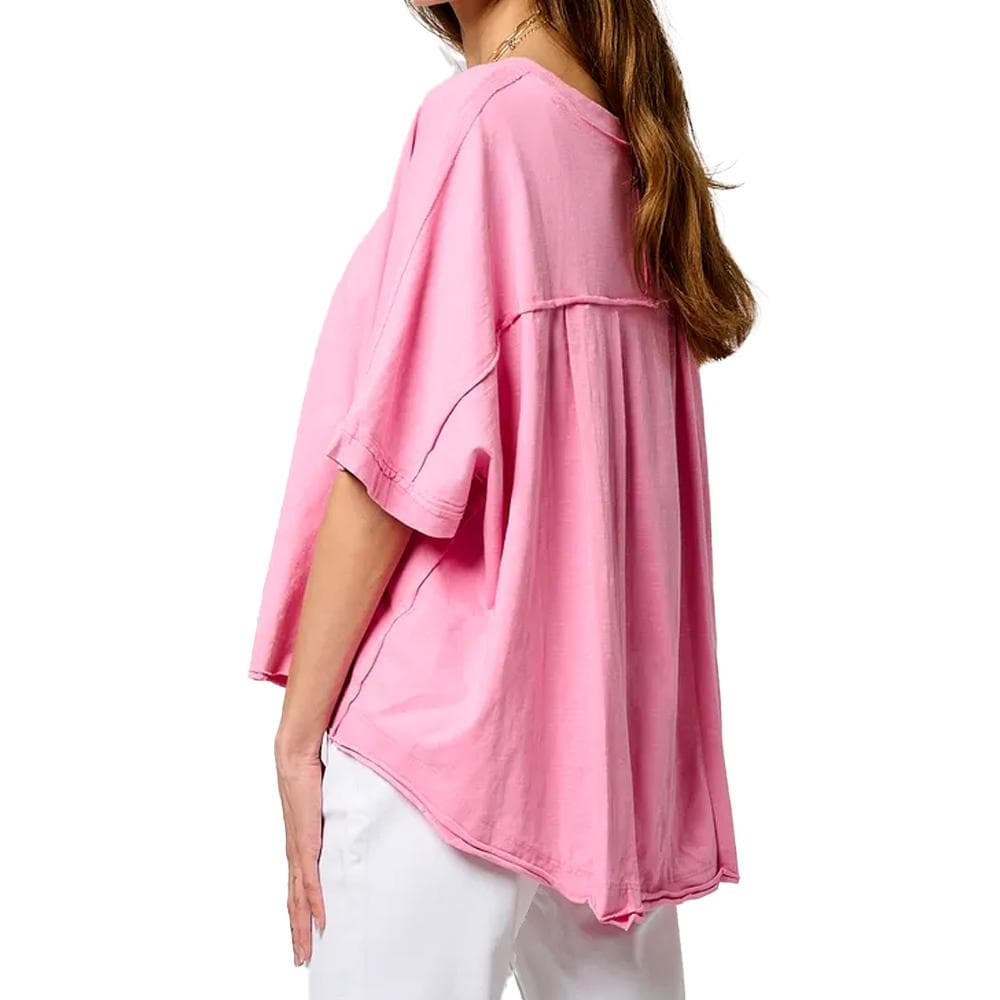 T-shirt Rose Femme Kaporal Vison 2