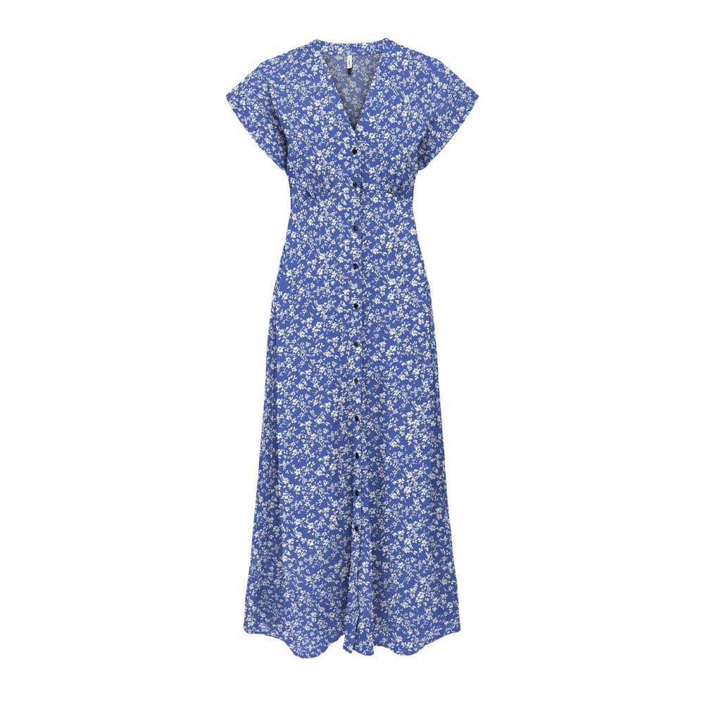 Robe Longue Bleu Femme ONLY Life Vis Mollie 1