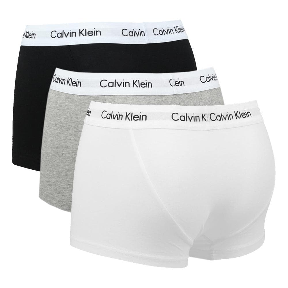 x3 Boxers Noir/Gris/Blanc Homme Calvin Klein Rise 2