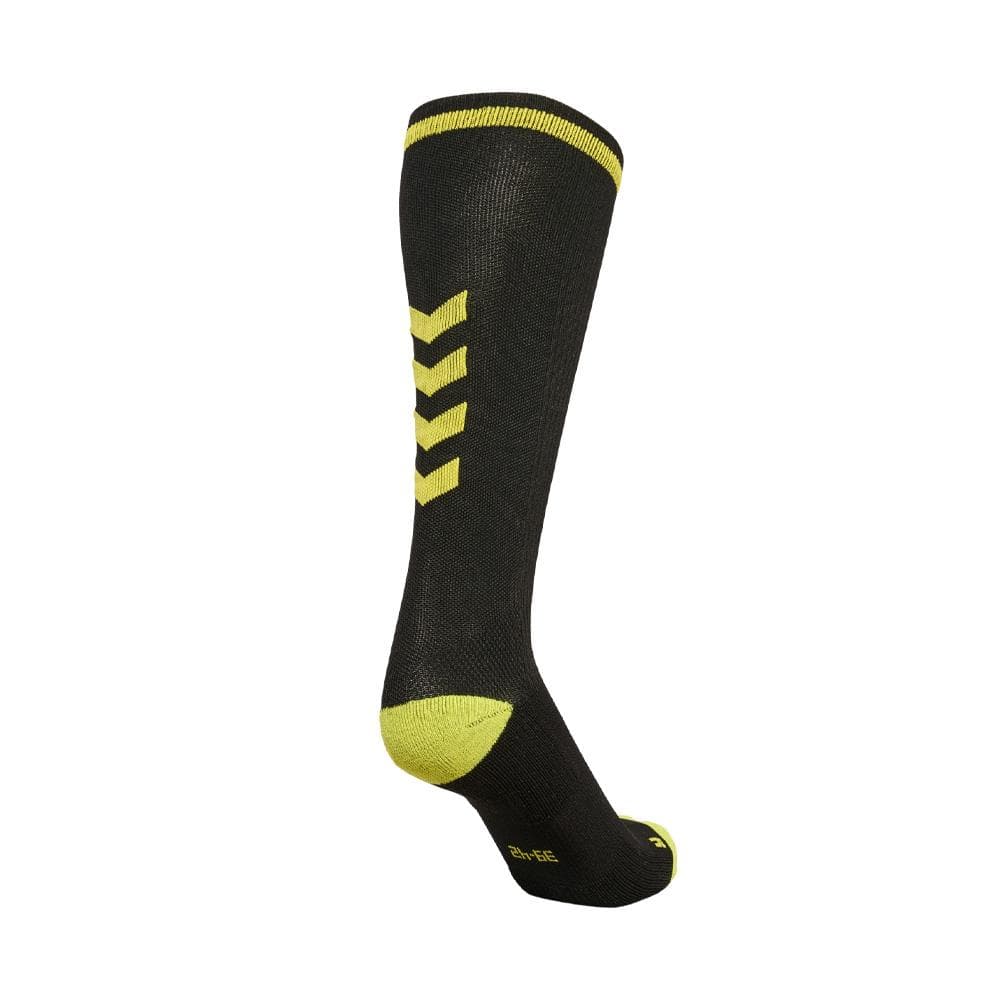 Paire de Chaussettes Noire/Jaune Homme Hummel Elite Indoor 2