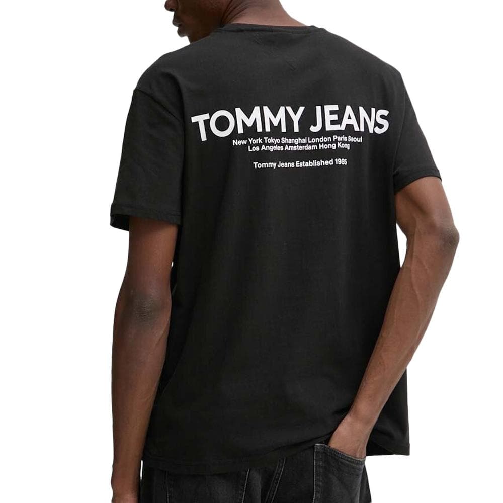 T-shirt Noir Homme Tommy Hilfiger Pri 2