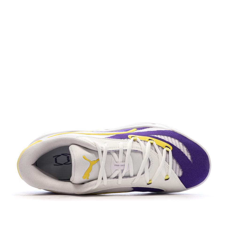 Chaussures de Basketball Blanches Homme Puma All-pro Nitro 4