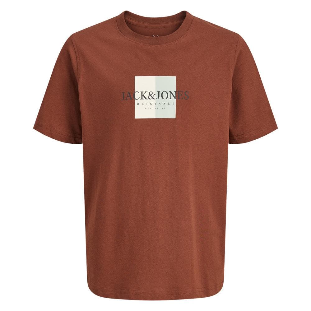 T-Shirt Orange Garçon Jack & Jones Frederiks 1
