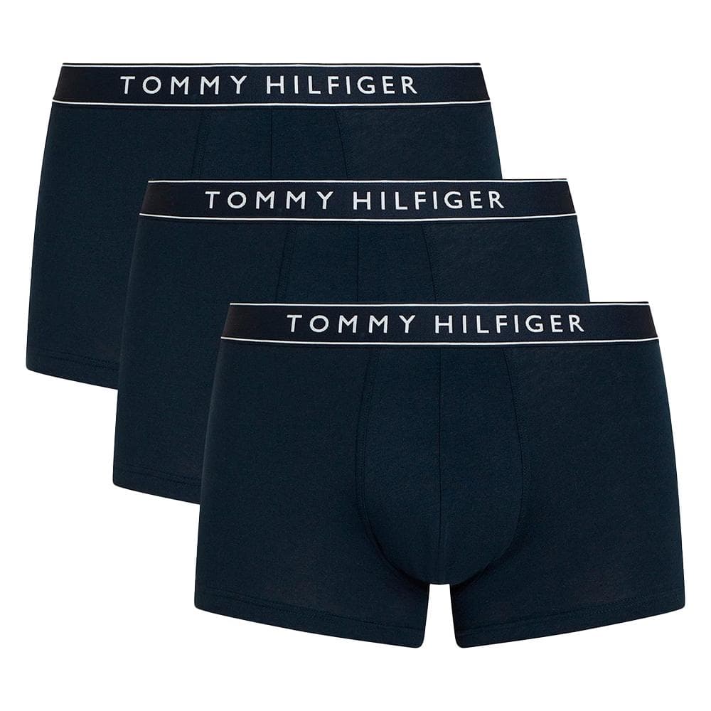x3 Boxers Noir Homme Tommy Hilfiger Trunk UM0UM03520 1