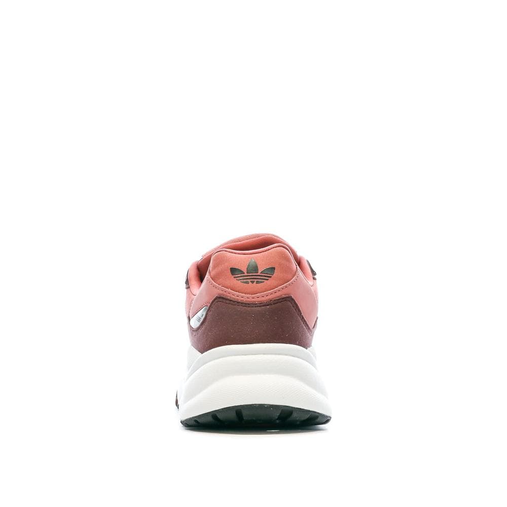 Baskets Blanche/Rose Fille Adidas Retropy F90 3