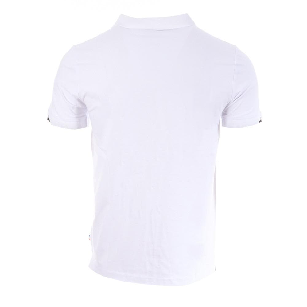 Polo Blanc Homme Hungaria Jeki 2