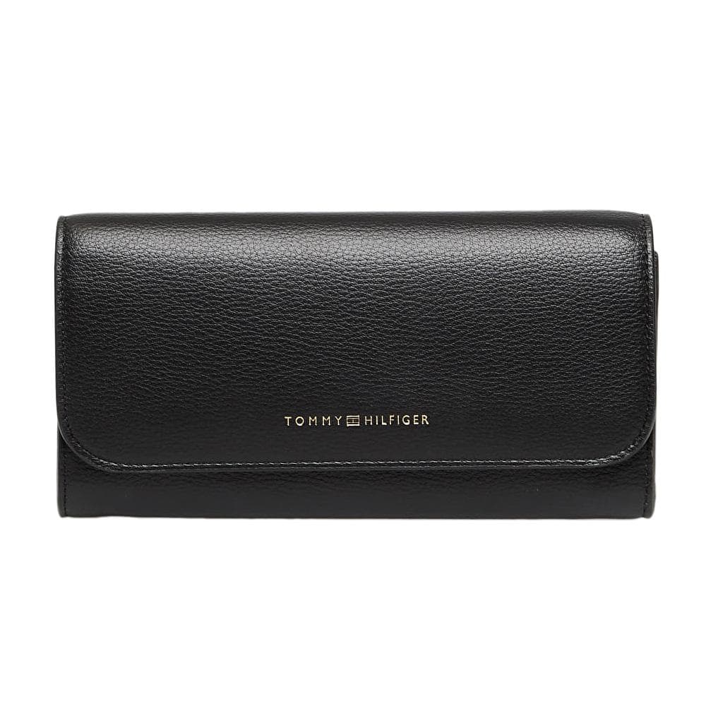 Portefeuille Noir Femme Tommy Hilfiger Flag 1
