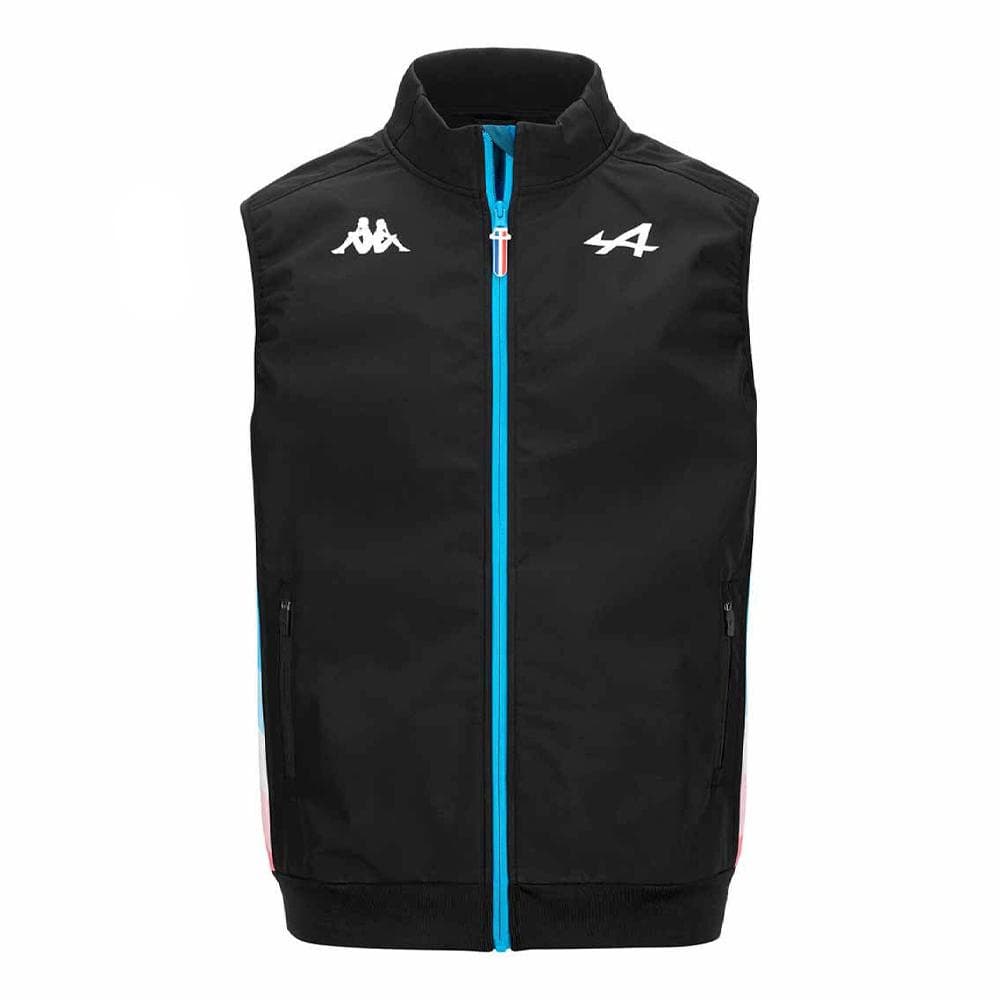 Veste Sans Manches Noire/Turquoise Garçon Kappa Aboslend 1
