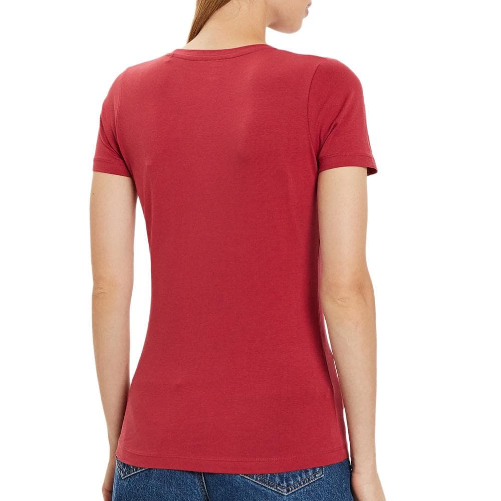 T-Shirt Rouge Femme Pepe jeansNew Virginias 2