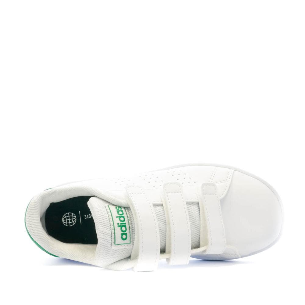 Baskets Blanches Garçon Adidas Advantage 4