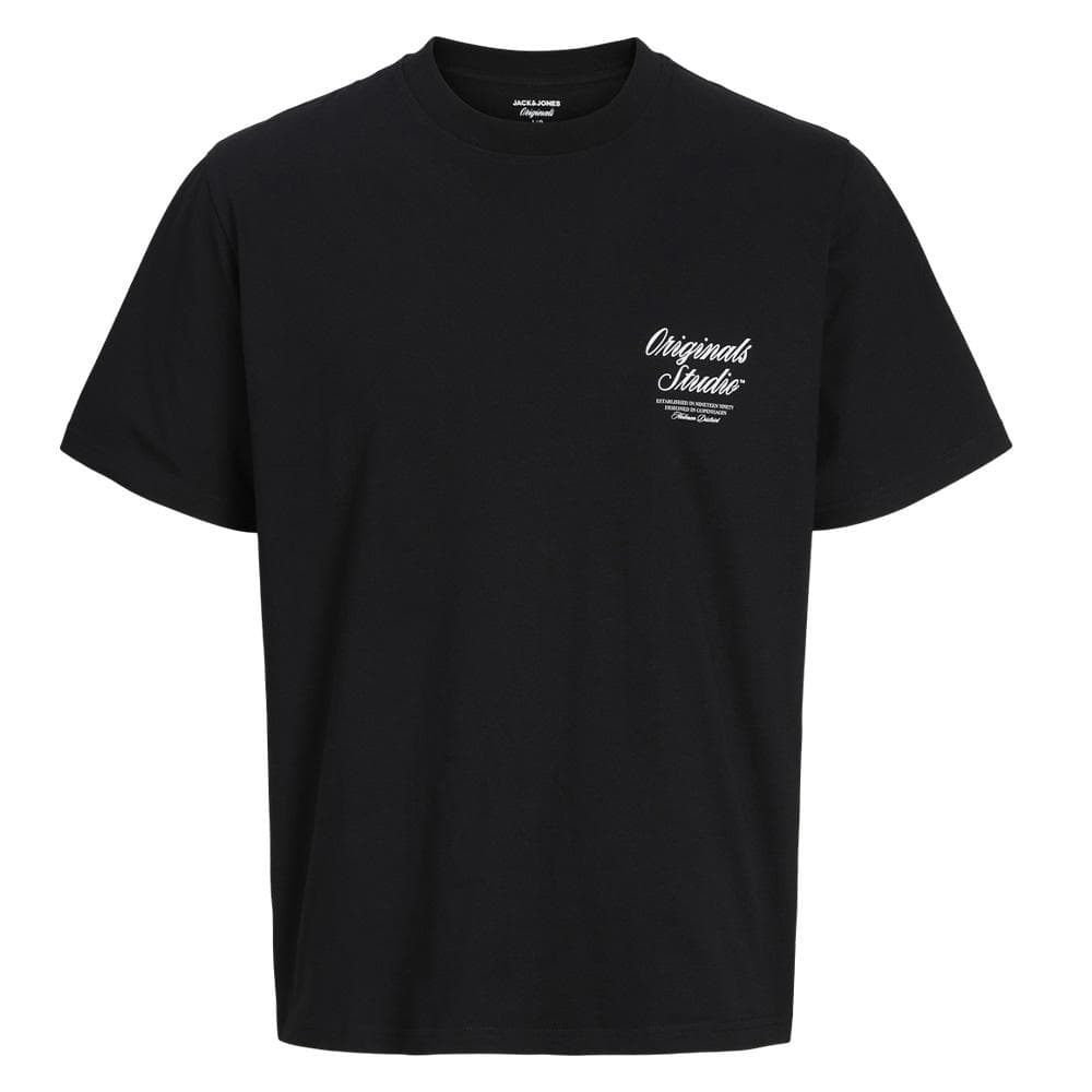 T-Shirt Noir Homme Jack & Jones Norrebro 1