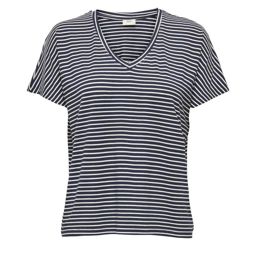 T-shirt Marine à rayures Femme JDY Issy 1