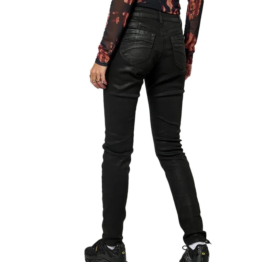 Jean Slim Noir Femme Kaporal Redhbl 2