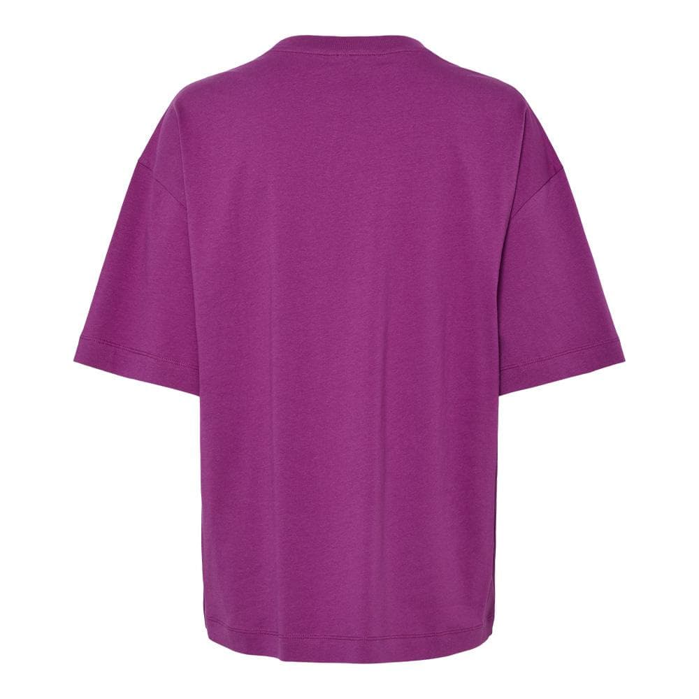 T-shirt Violet Femme Pieces Maude 2