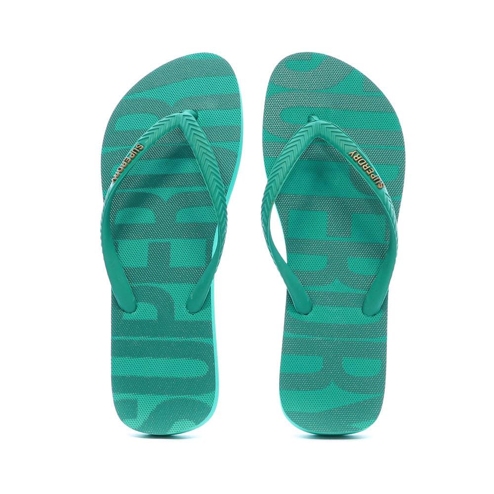 Tongs Vert Superdry Essental Flip Flop 3