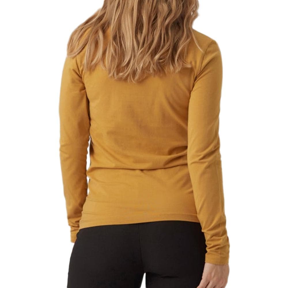 T-shirt de Grossesse Manches Longues Jaune Mamalicious Emma 2
