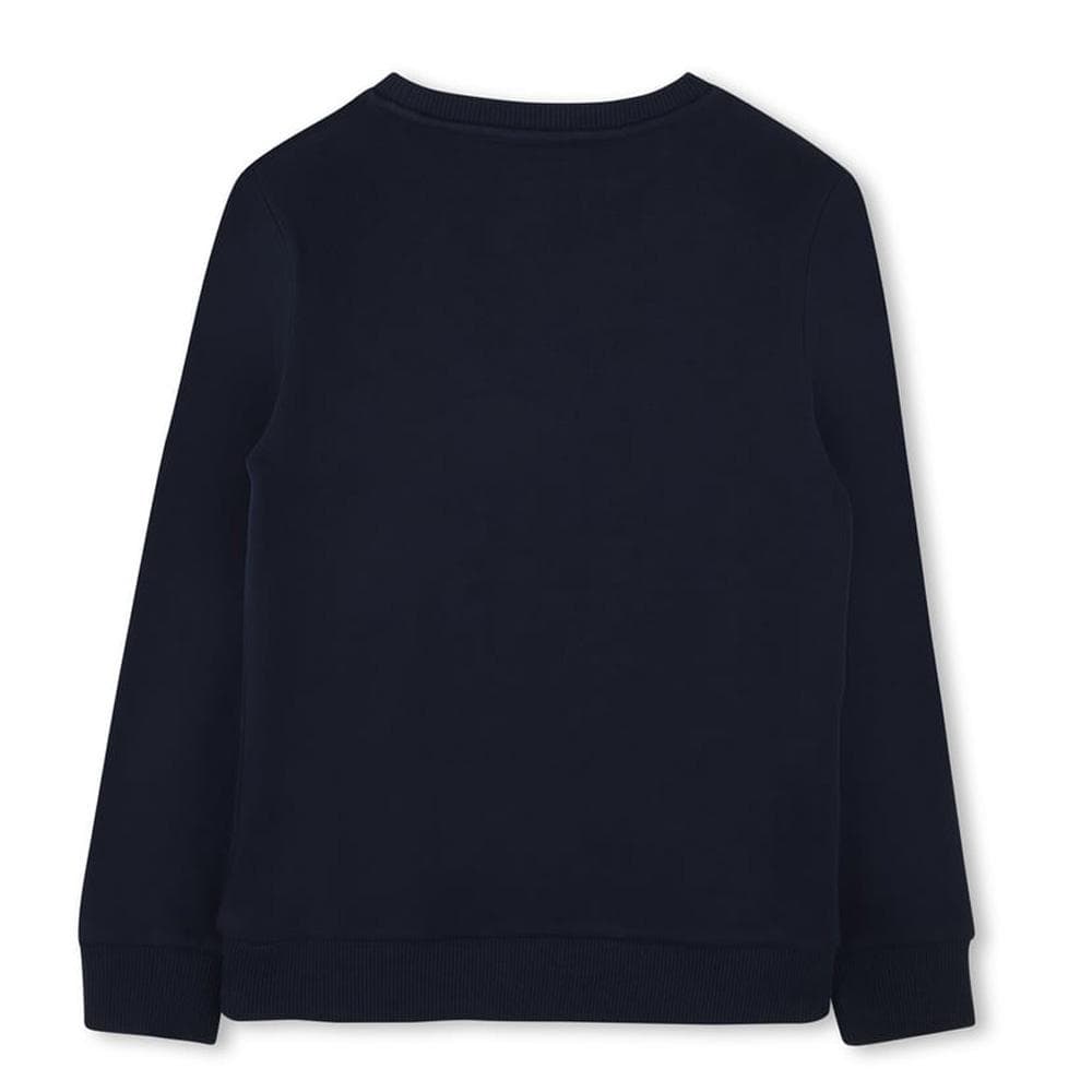 Sweat Marine Garçon Hugo Boss J52732 2