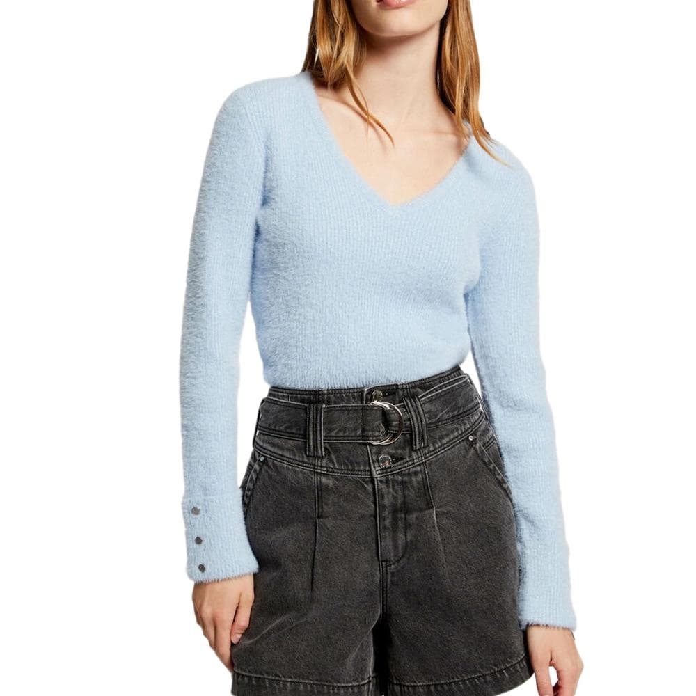 Pull Bleu Clair Femme Morgan Moove 1